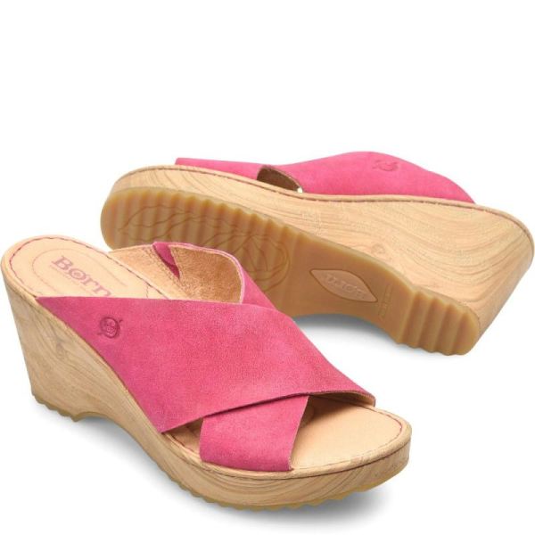 Born | For Women Nora Sandals - Dark Peonia (Pink)