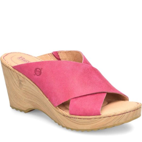 Born | For Women Nora Sandals - Dark Peonia (Pink)