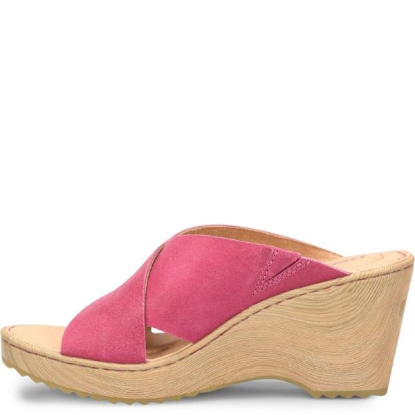 Born | For Women Nora Sandals - Dark Peonia (Pink)