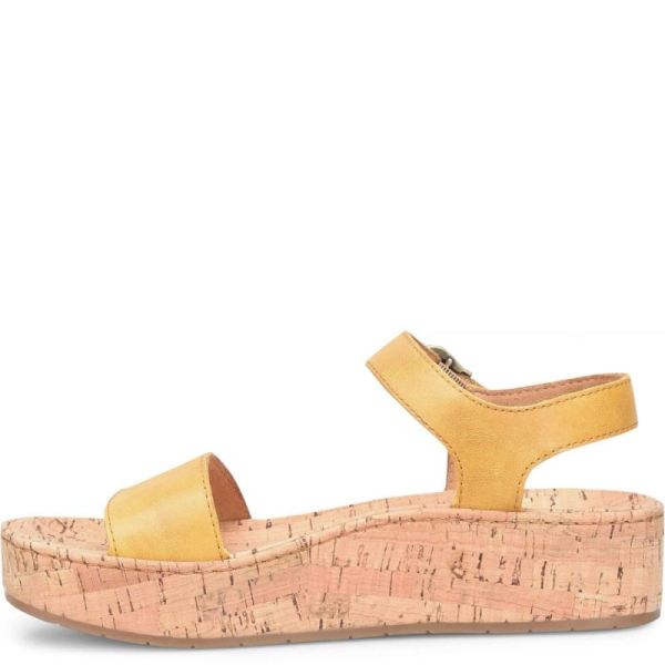 Born | For Women Sari Sandals - Yellow Sun (Yellow)