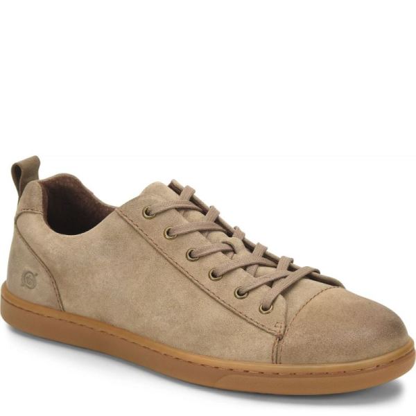 Born | For Men Allegheny Slip-Ons & Lace-Ups - Taupe Calicante Suede (Tan)