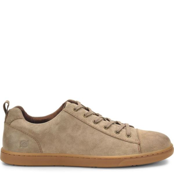 Born | For Men Allegheny Slip-Ons & Lace-Ups - Taupe Calicante Suede (Tan)