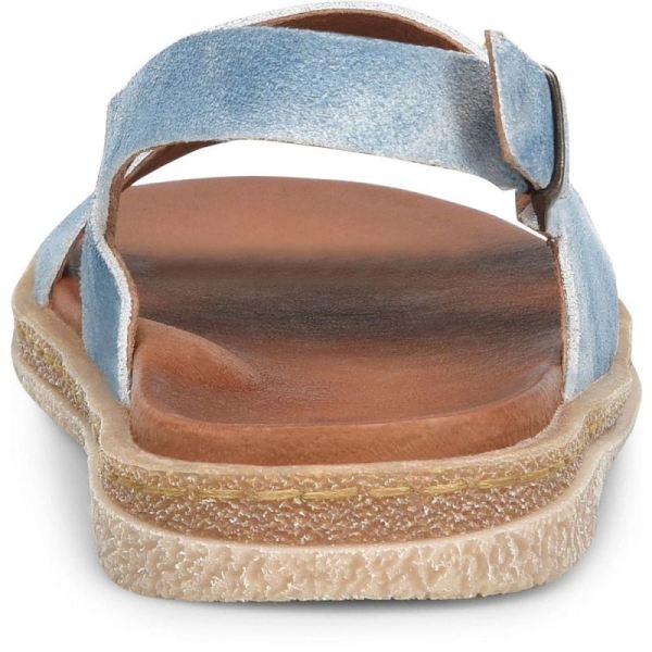 Born | For Women Carah Sandals - Star Light Blue Suede (Multicolor)