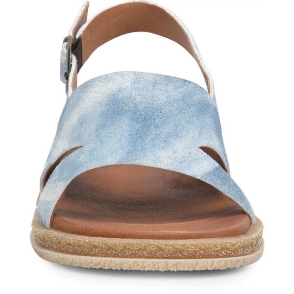 Born | For Women Carah Sandals - Star Light Blue Suede (Multicolor)