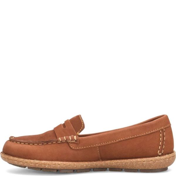 Born | For Women Nerina Slip-Ons & Lace-Ups - Maple Leaf Nubuck (Tan)