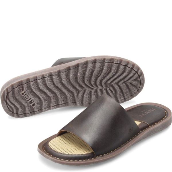 Born | For Men Leeward Basic Sandals - Dark Castano (Brown)