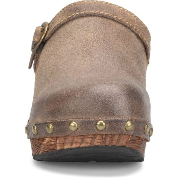 Born | For Women Jewel Clogs - Taupe Avola Distressed (Tan)