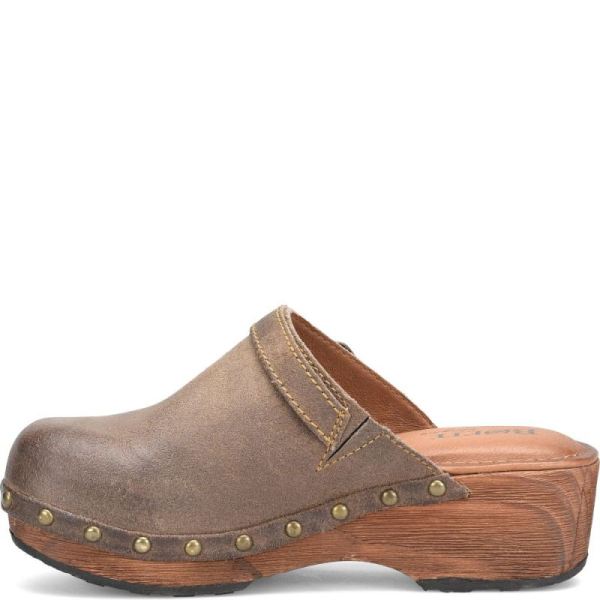 Born | For Women Jewel Clogs - Taupe Avola Distressed (Tan)