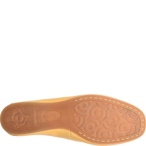 Born | For Women Brin Flats - Sunflower (Yellow)