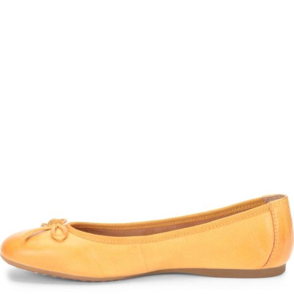 Born | For Women Brin Flats - Sunflower (Yellow)