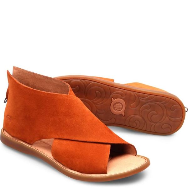 Born | For Women Iwa Sandals - Cognac Suede (Brown)