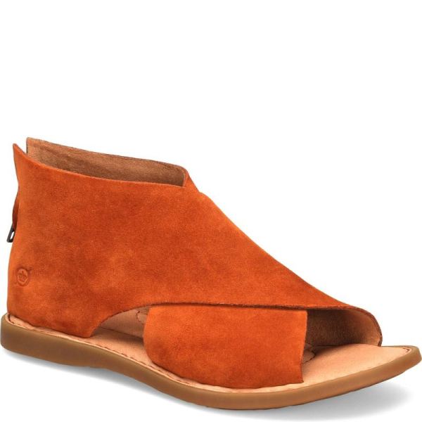 Born | For Women Iwa Sandals - Cognac Suede (Brown)