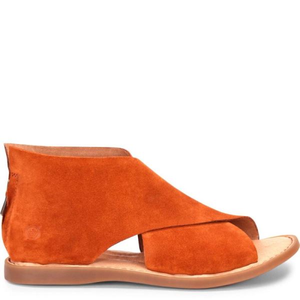 Born | For Women Iwa Sandals - Cognac Suede (Brown)