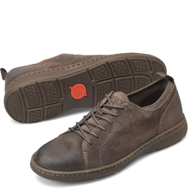 Born | For Men Miles Slip-Ons & Lace-Ups - Taupe Mud Distressed (Brown)