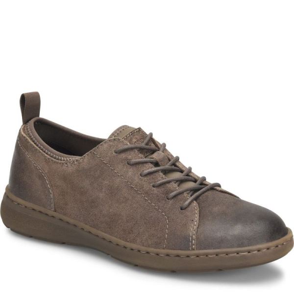 Born | For Men Miles Slip-Ons & Lace-Ups - Taupe Mud Distressed (Brown)