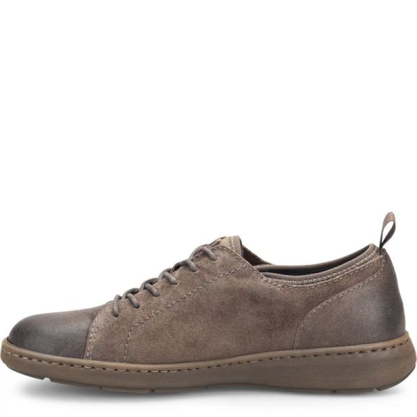 Born | For Men Miles Slip-Ons & Lace-Ups - Taupe Mud Distressed (Brown)