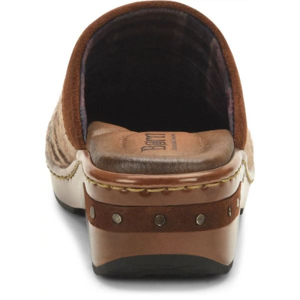 Born | For Women Bandy Blanket Clogs - Glazed Ginger Blanket (Brown)