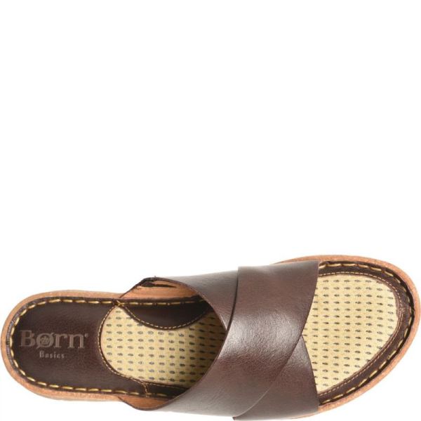 Born | For Women Hana Basic Sandals - Dark Brown (Brown)