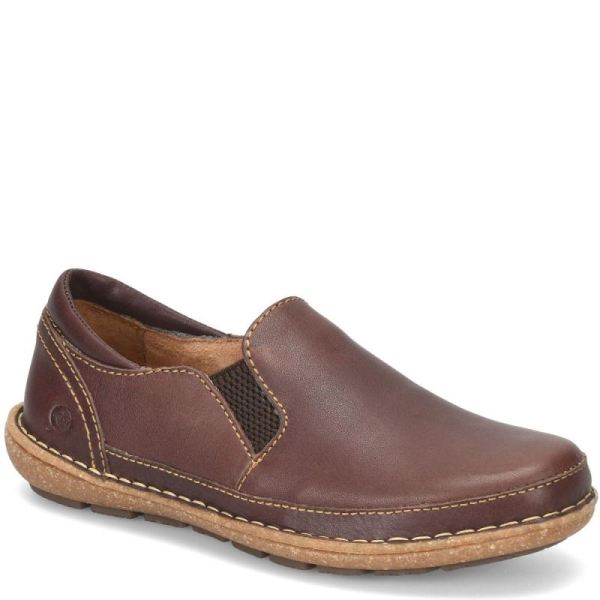 Born | For Women Mayflower II Slip-Ons & Lace-Ups - Dark Brown Sequoia (Brown)