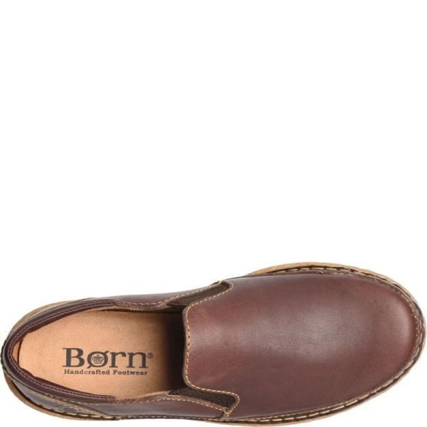 Born | For Women Mayflower II Slip-Ons & Lace-Ups - Dark Brown Sequoia (Brown)