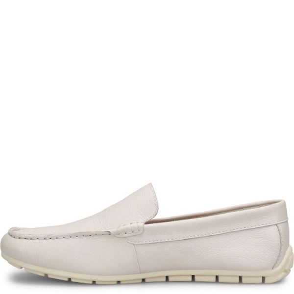 Born | For Men Allan Slip-Ons & Lace-Ups - White Sea Salt (White)