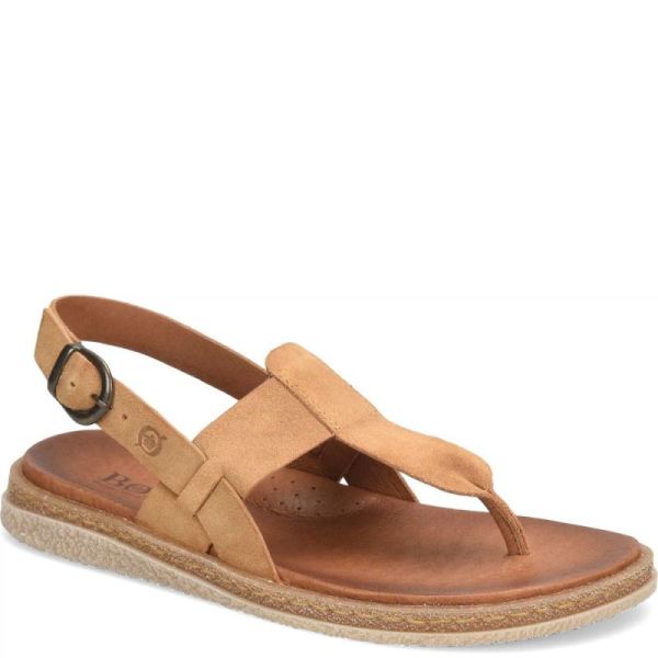 Born | For Women Cammie Sandals - Camel Suede (Tan)