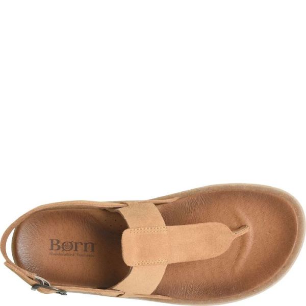 Born | For Women Cammie Sandals - Camel Suede (Tan)