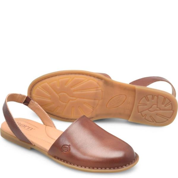 Born | For Women Leif Slip-Ons & Lace-Ups - Dark Tan Bourbon (Brown)