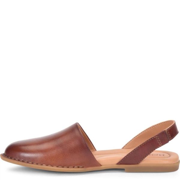 Born | For Women Leif Slip-Ons & Lace-Ups - Dark Tan Bourbon (Brown)