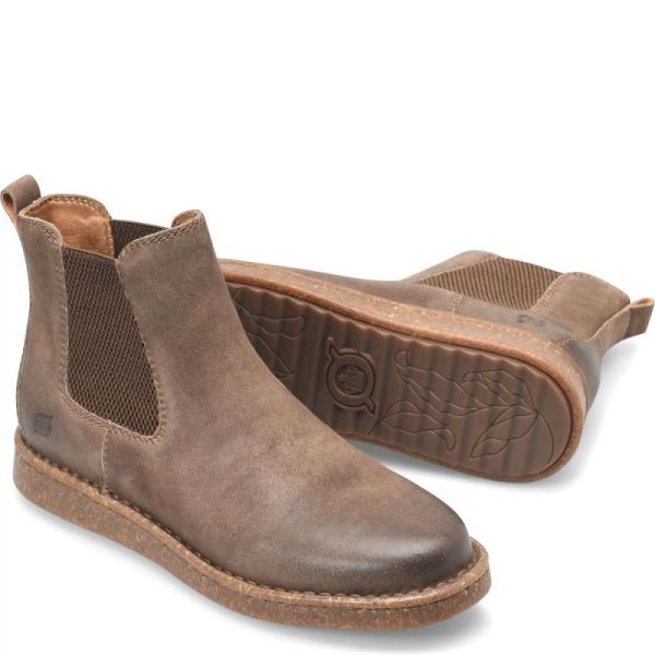 Born | For Women Samira Boots - Taupe Distressed (Tan)