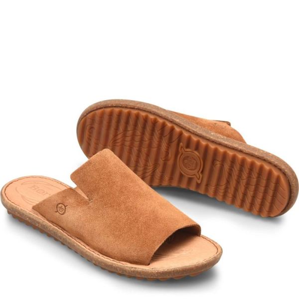 Born | For Women Mesilla Sandals - Tan Camel Suede (Brown)