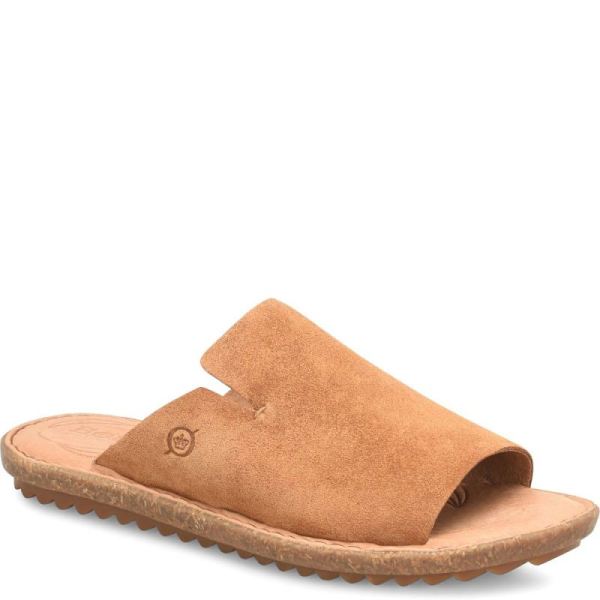 Born | For Women Mesilla Sandals - Tan Camel Suede (Brown)