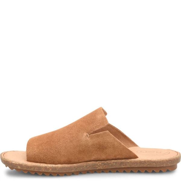 Born | For Women Mesilla Sandals - Tan Camel Suede (Brown)