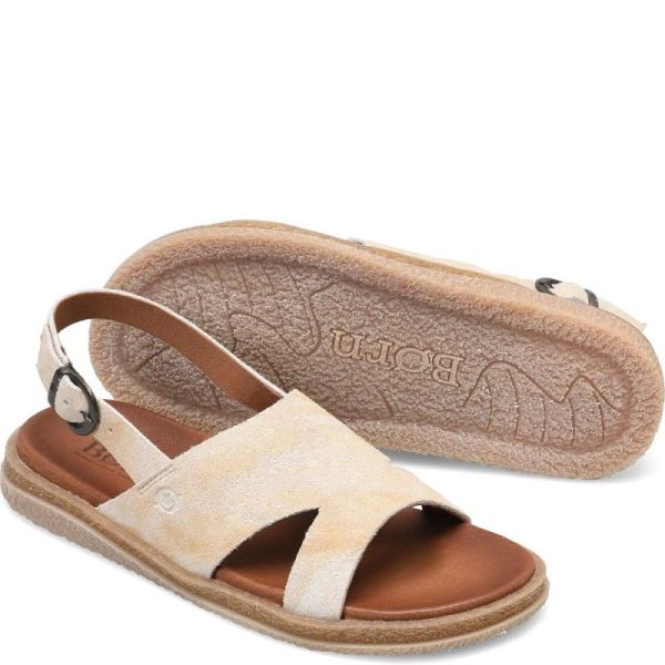 Born | For Women Carah Sandals - Natural Sand Suede (Tan)