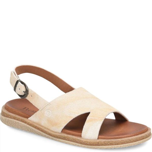 Born | For Women Carah Sandals - Natural Sand Suede (Tan)