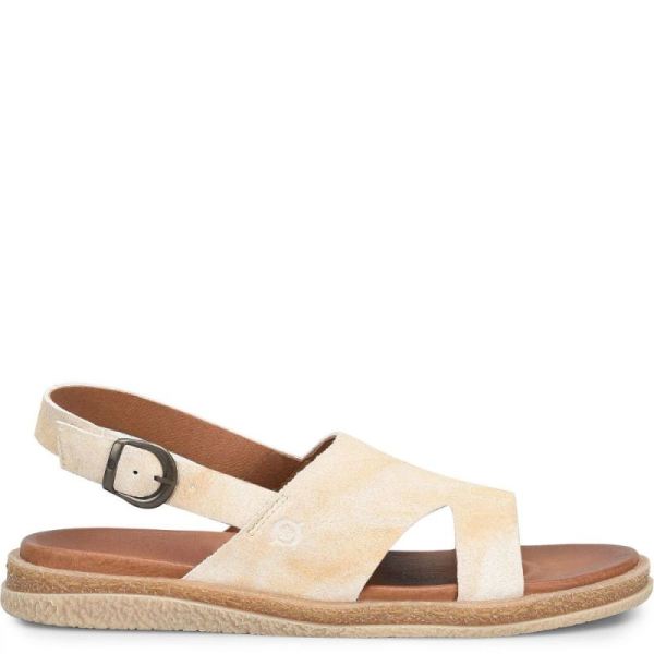 Born | For Women Carah Sandals - Natural Sand Suede (Tan)