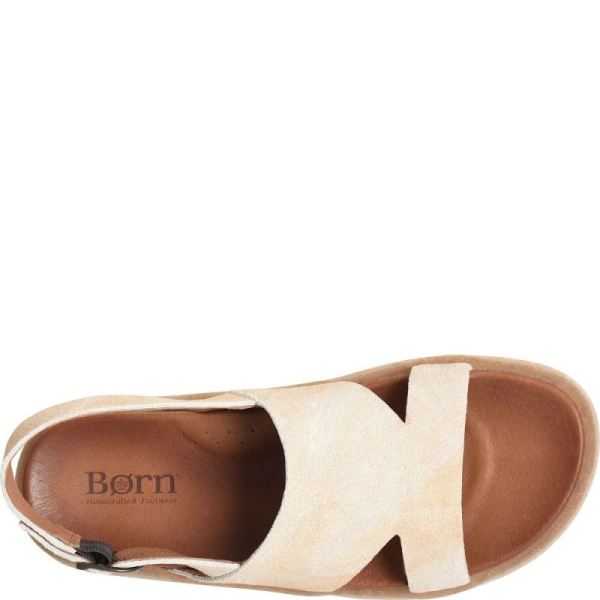 Born | For Women Carah Sandals - Natural Sand Suede (Tan)