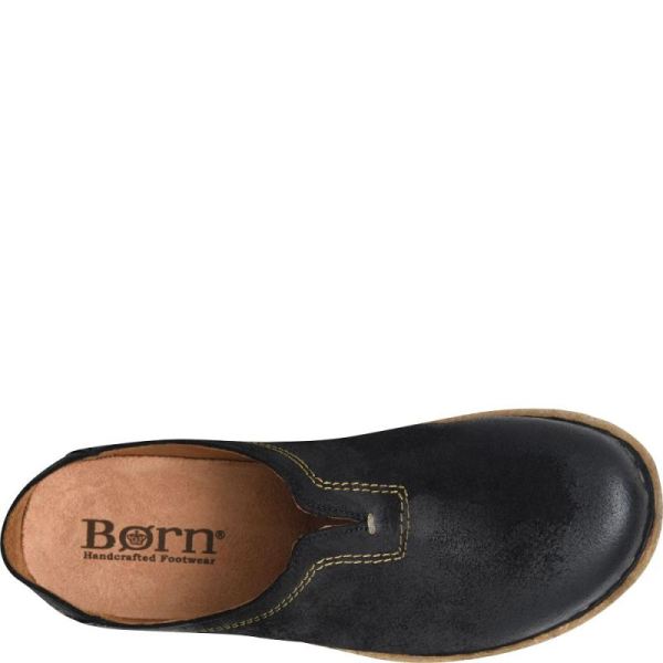 Born | For Women Seana Clogs - Black Distressed (Black)