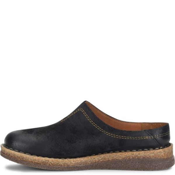 Born | For Women Seana Clogs - Black Distressed (Black)