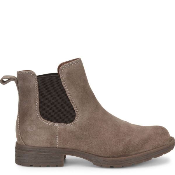 Born | For Women Cove Boots - Taupe Mustang Suede (Grey)