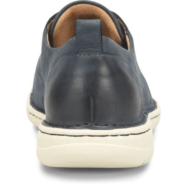 Born | For Men Todd Slip-Ons & Lace-Ups - Navy Blue Night Nubuck (Blue)