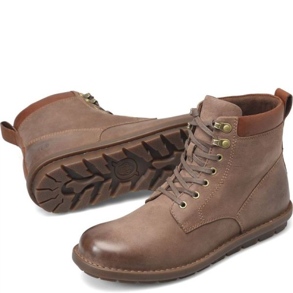 Born | For Men Sean Boots - Taupe Fossil (Tan)