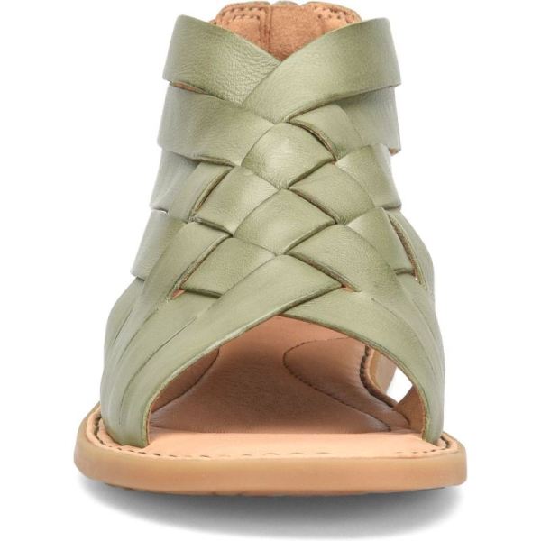 Born | For Women Iwa Woven Sandals - Olivea Green (Green)