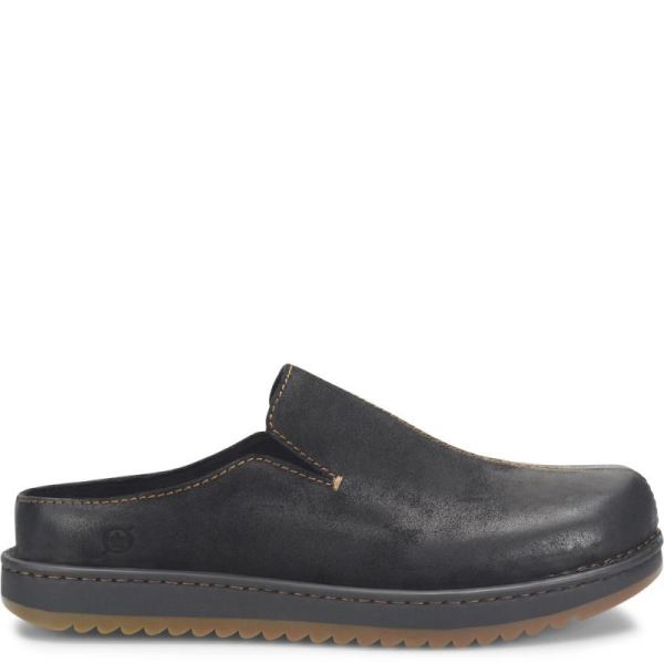 Born | For Men Jude Slip-Ons & Lace-Ups - Black Distressed (Black)