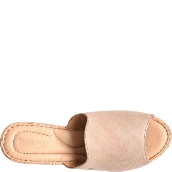 Born | For Women Lilah Sandals - Cream Visone Distressed (Tan)