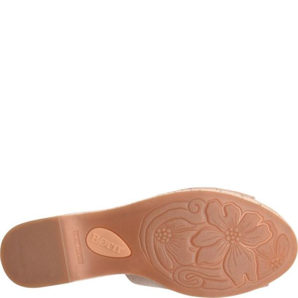 Born | For Women Lilah Sandals - Cream Visone Distressed (Tan)