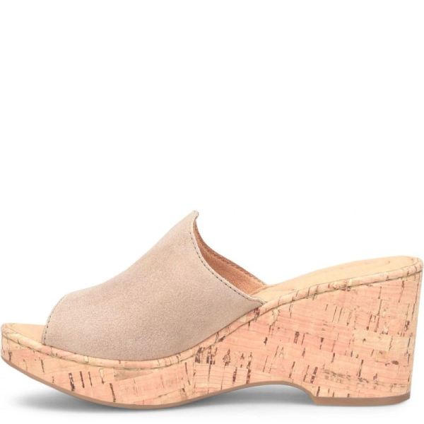 Born | For Women Lilah Sandals - Cream Visone Distressed (Tan)