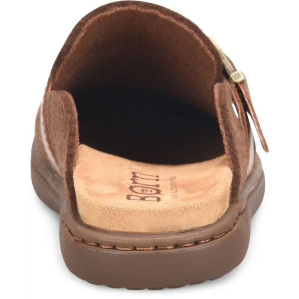 Born | For Women Lia Clogs - Cognac Felt Combo (Brown)