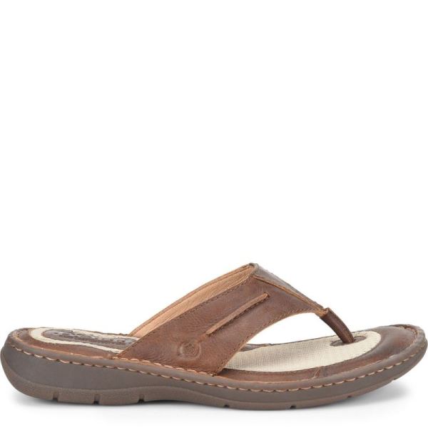 Born | For Men Whitman Sandals - Tan Cymbal (Brown)