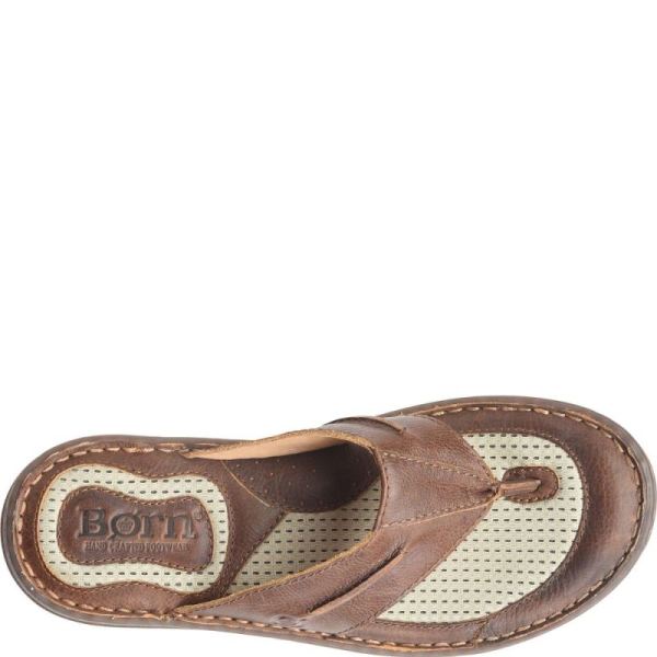 Born | For Men Whitman Sandals - Tan Cymbal (Brown)